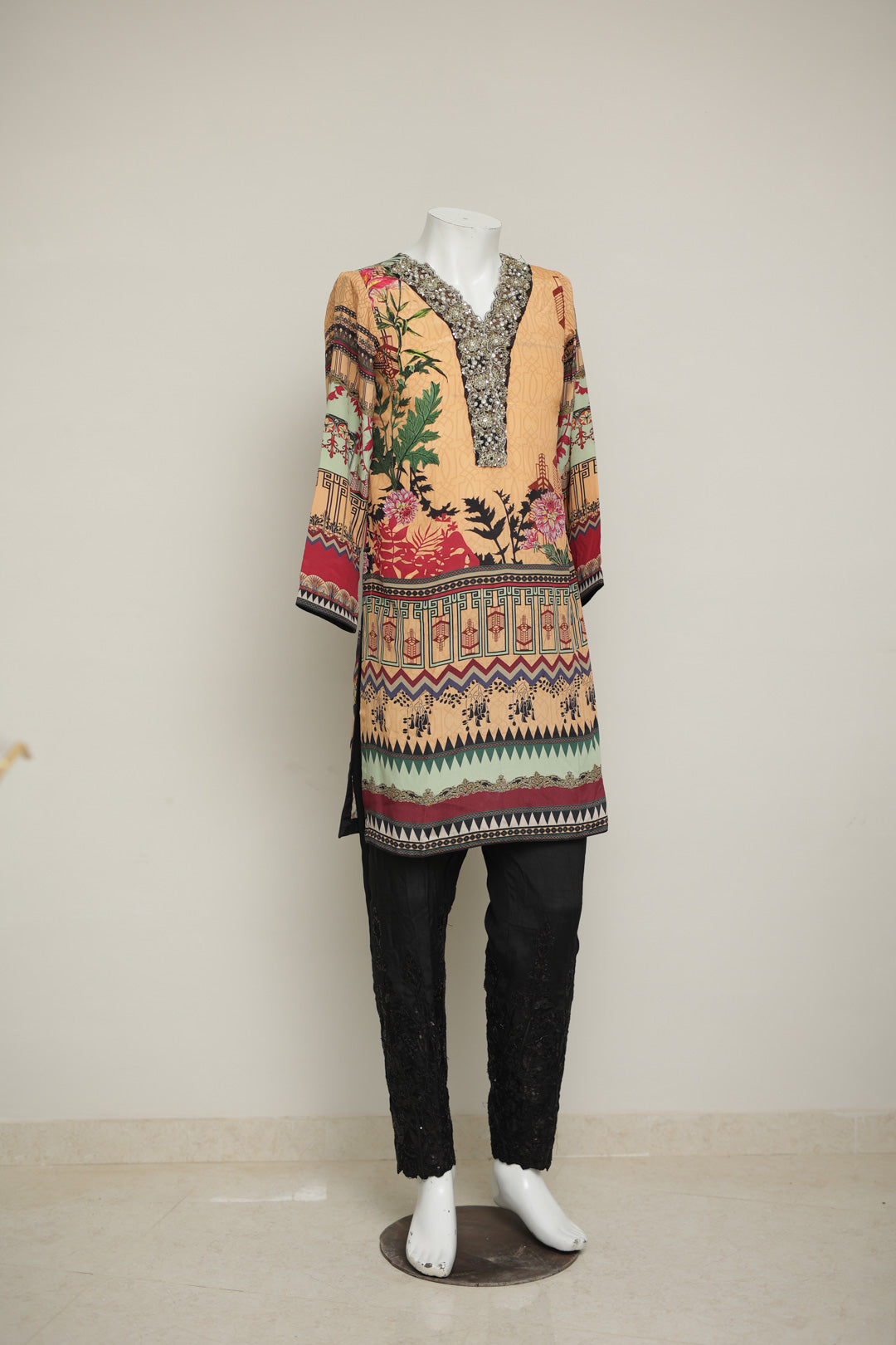 3 - Piece Embroidered Suit